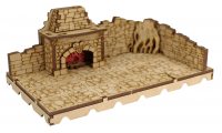 Room with a fireplace - Fantasy Terrain