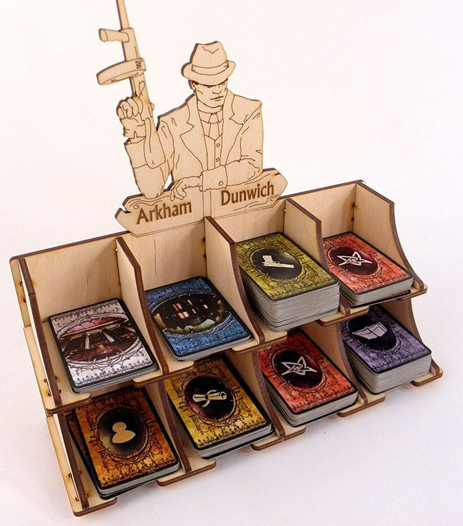 arkham horror card holder Card Holder for Arkham Horror, Eldritch Horror Game | Card Organization |  Card Dispenser | Playing Card Rack
