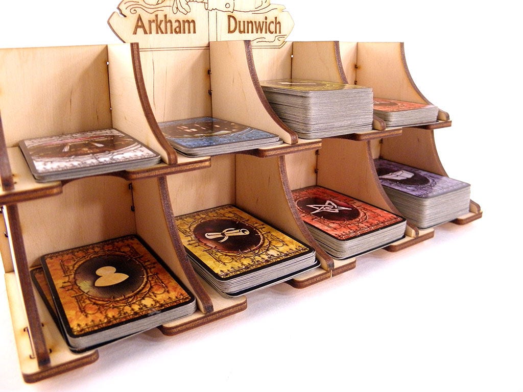 arkham horror card holder Top Shelf Gamer | Draw and Discard Card Holder main image 1