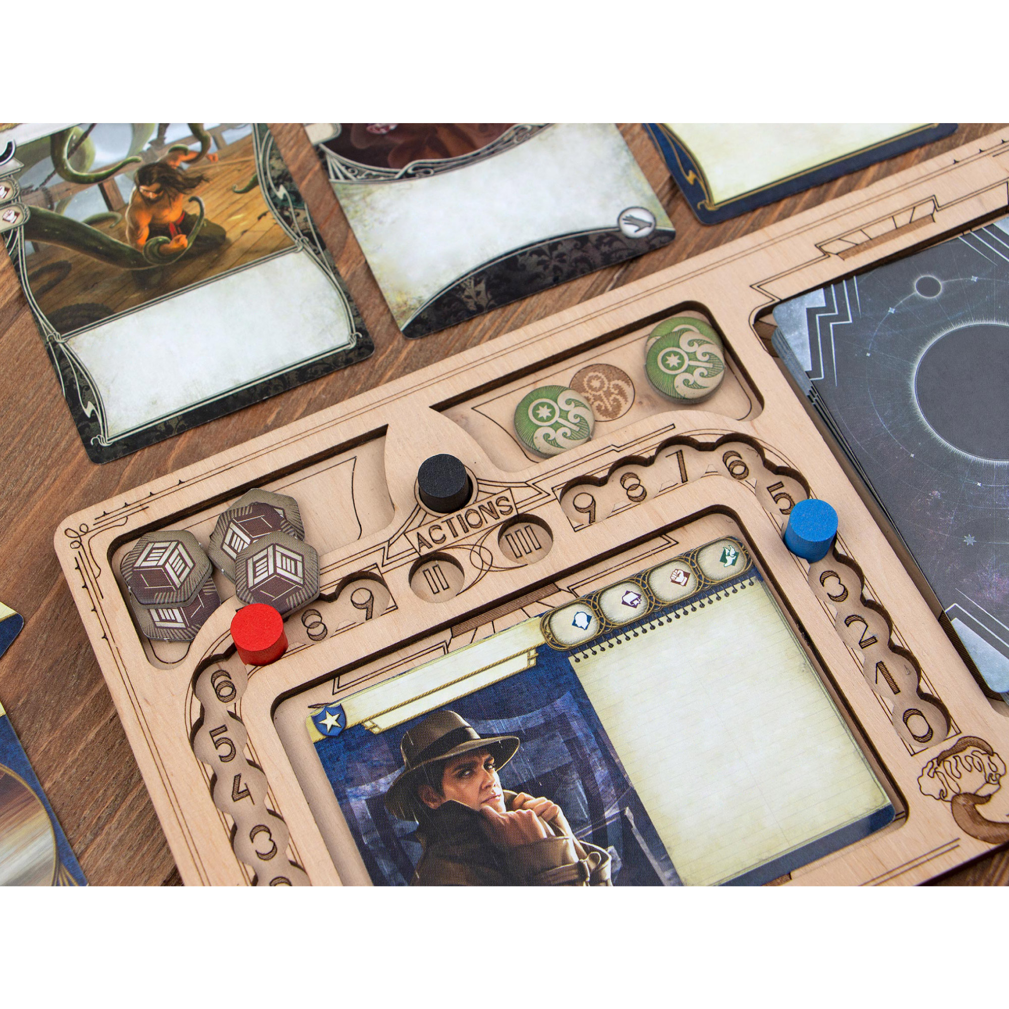 arkham horror card game player board Player Deck for Arkham Horror LCG, Assets Events Skills