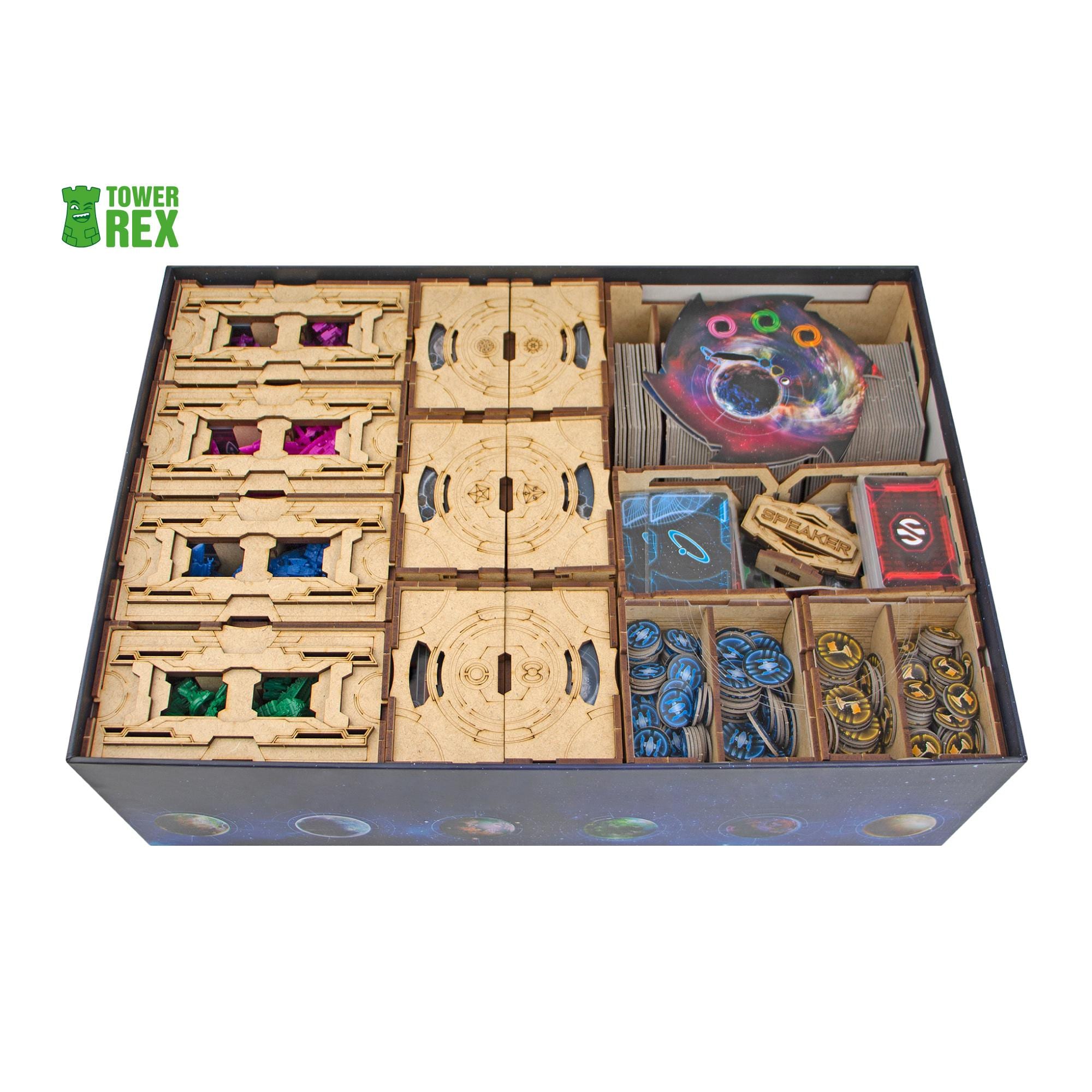 Organizer for Twilight Imperium 4Ed + Prophesy of Kings Expansion