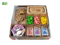 Organizer for Takenoko + Chibis Expansion, Storage Insert Compatible with Takenoko Board Game, Accessories Upgrade, Gift for Board Gamers