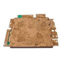 Advent Calendar with Board Game Accessories, 12 days Countdown Mystery Box, Laser Cut Custom Puzzle, Token, Dice tray, Gift for Board Gamers