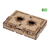 Short Natural Organizer Box