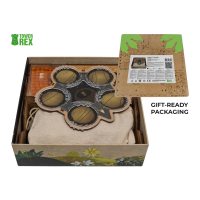 Organizer for Harmonies + Mini-Expansion, Storage and Board Game Overlay Compatible with Harmonies Components, Harmonies Upgrade, Geek Gift