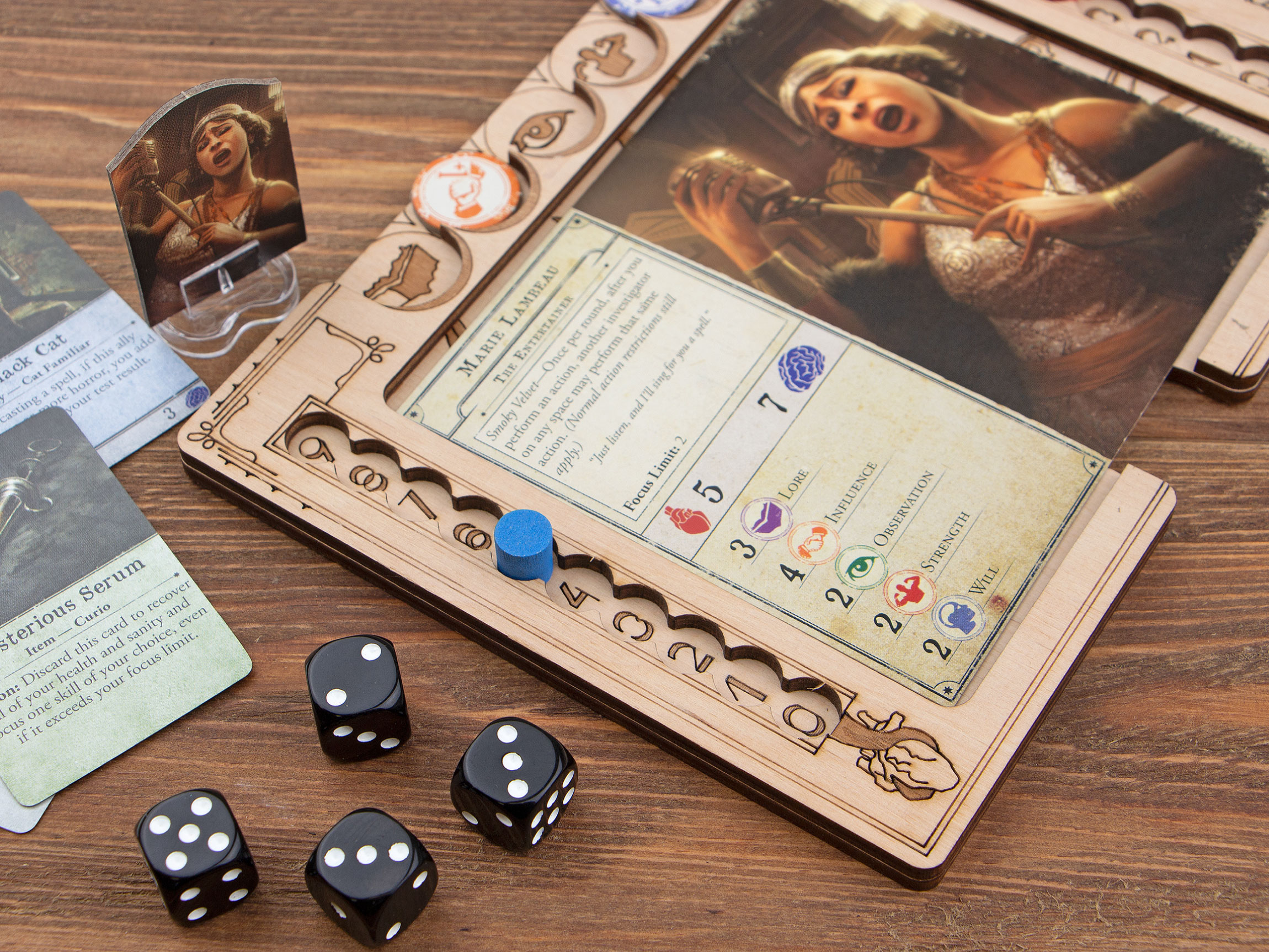 Organizer for Arkham Horror 3rd Edition, Storage Insert Compatible with Board  Game or with Playerboards, Accessories Father's Day Gift TowerRex