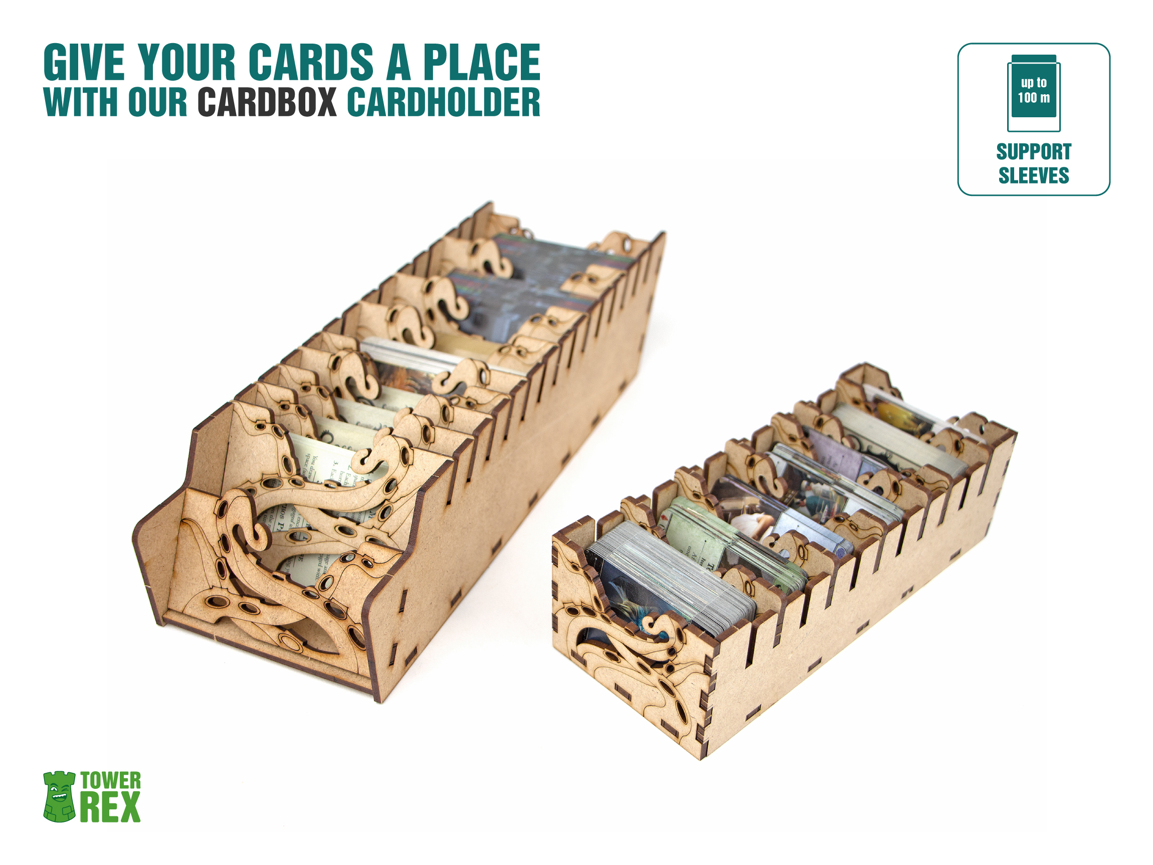 Organizer for Arkham Horror 3rd Edition, Storage Insert Compatible with  Board Game or with Playerboards, Accessories Father's Day Gift TowerRex