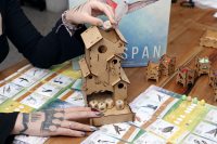 Wooden Bird Feeder for Wingspan