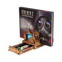 Pripyat Diorama Organizer for S.T.A.L.K.E.R. 2, Dice Tower, Card Holder & Desktop Display, Gaming Desk Organizer, Gamer Gift