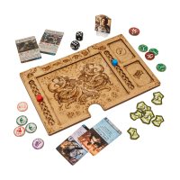 Arkham Horror 3rd Edition Player board, Dashboard for Arkham Horror Board Game, Arkham Horror Accessories, Organization for Arkham Horror