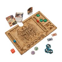 Eldritch Horror Playerboard, Dashboard compatible with Eldritch Horror Board Game, Organization for Eldritch Horror Tokens and Upgrades